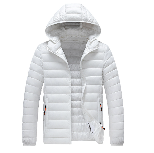 Pufferjacka för dam – lätt design med huva och värmande komfort