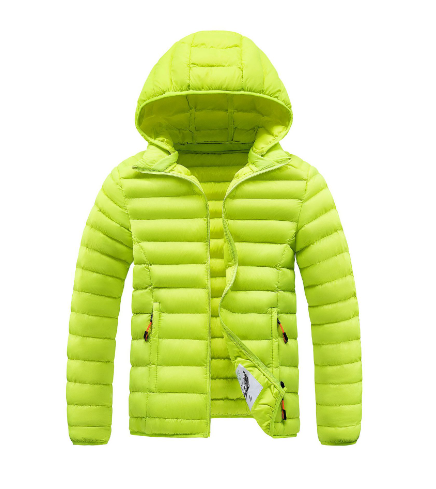 Pufferjacka för dam – lätt design med huva och värmande komfort