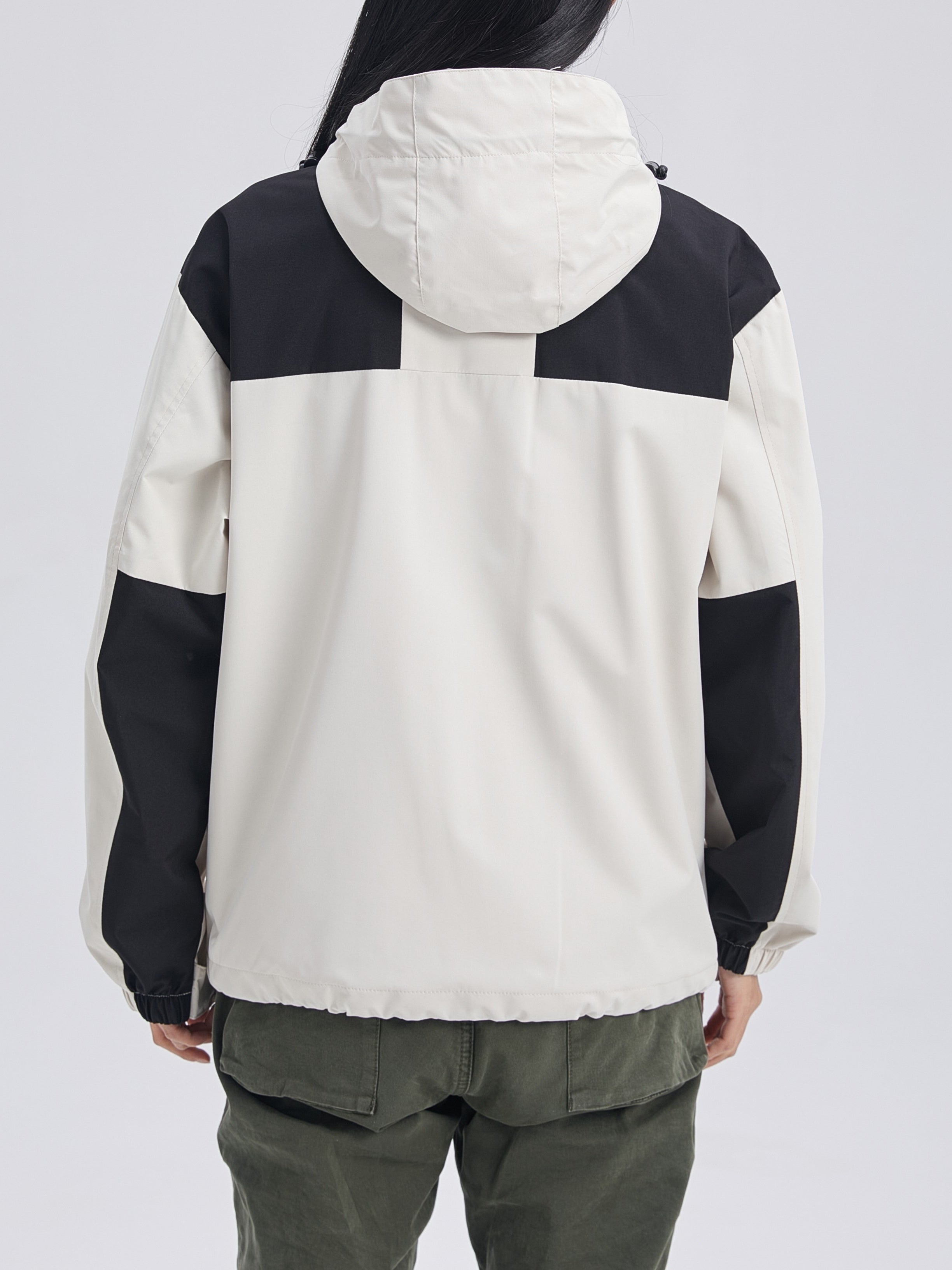 Dam 3-i-1 fleece vinterjacka med huva 2