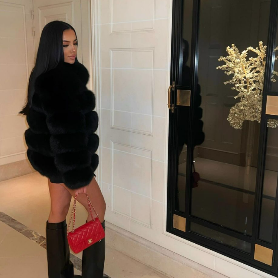 Damjacka i fuskpäls 2