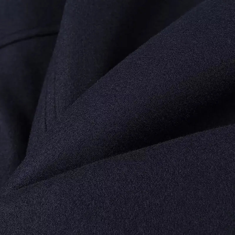 Kavajjacka för dam – kort dubbelknäppt ulljacka i elegant design