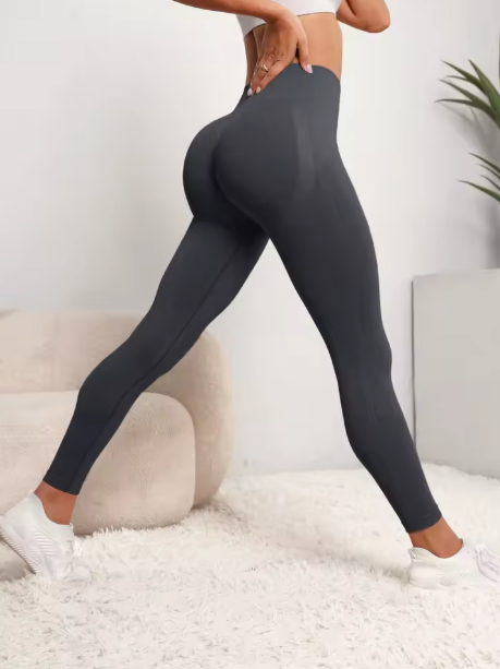 Träningsleggings för dam med hög midja