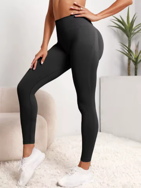 Träningsleggings för dam med hög midja